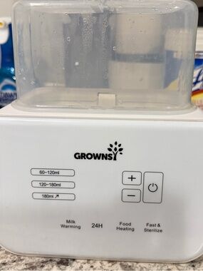 Grownsy Milk Warmer & Food Heater in White